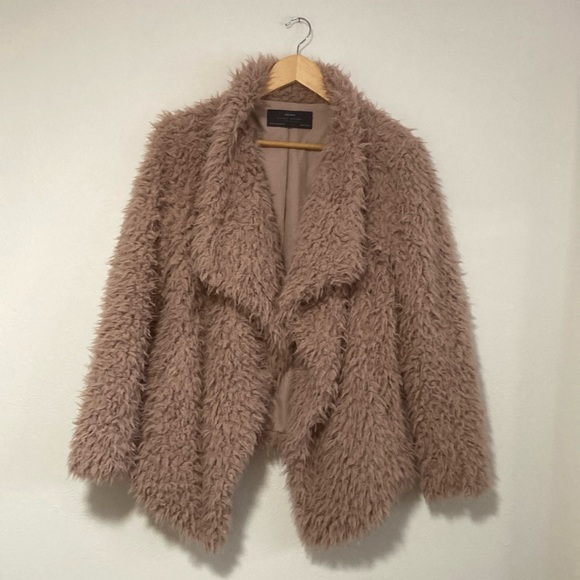 Zara faux fur jacket - Picture 2 of 6